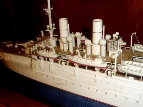 Модель броненосца Император Александр 2, Военно-морской музей 6