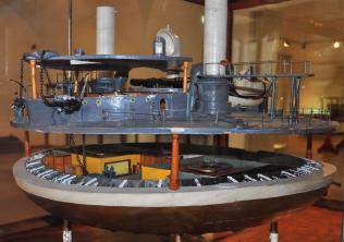 Модель броненосца Новгород, Военно-морской музей 8