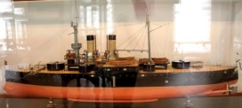 Модель броненосца Ростислав, Военно-морской музей