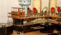 Модель броненосца Ростислав, Военно-морской музей 5