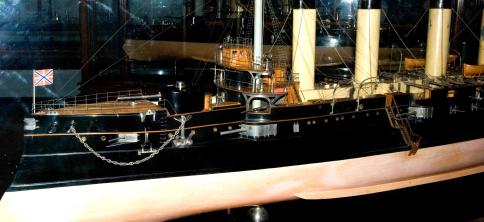 Военно-морской музей, Модель броненого крейсера Баян