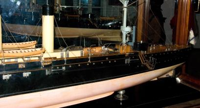 Модель броненого крейсера Баян, Военно-морской музей 5