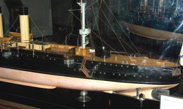 Модель броненого крейсера Баян, Военно-морской музей 6