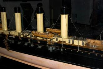 Модель броненого крейсера Баян, Военно-морской музей 7