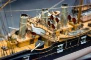 Модель броненого крейсера Память Азова, Военно-морской музей 5