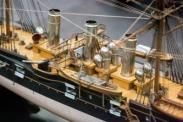 Модель броненого крейсера Память Азова, Военно-морской музей 6