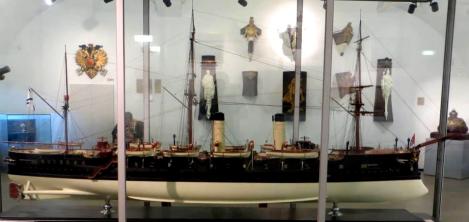Модель броненого крейсера Рюрик 1892, ЦВММ