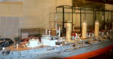 Военно-морской музей, Модель крейсера Богатырь