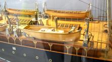 Модель крейсера Алмаз, Военно-морской музей 20