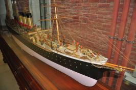 Модель парохода Херсон (крейсер Лена), Военно-морской музей