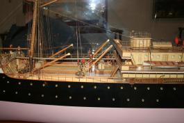 Модель парохода Херсон (крейсер Лена), Военно-морской музей 6