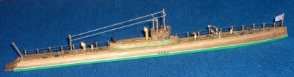   подводный минный заградитель Краб, Модель на заказ 3.