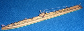   подводный минный заградитель Краб, Модель на заказ 5.