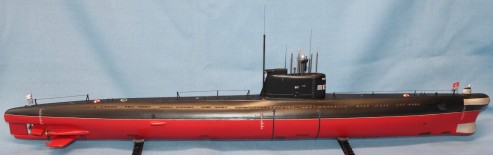 Ремонт и реставрация моделей подводных лодок. пл пр.641 1.