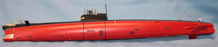 Ремонт и реставрация моделей подводных лодок. пл пр.641 5.