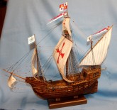 Ремонт и реставрация моделей кораблей. Каракка Санта-Мария 1.