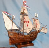 Ремонт и реставрация моделей кораблей. Каракка Санта-Мария 2.