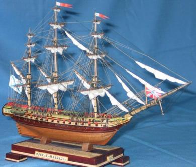 модели кораблей - Паллада  Параметры.