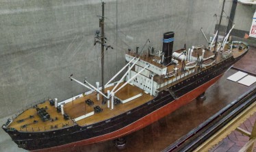 Авторская модель  ледокольного парохода Дежнёв