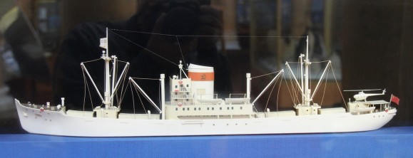 Авторская модель судна Обь