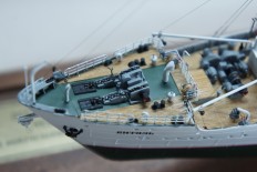 модель судна Витязь  ручной работы 4