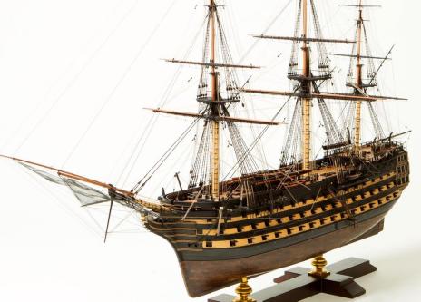 Модель корабля Великий Князь Константин. общий вид