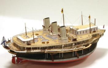 Модель императорской яхты Ливадия