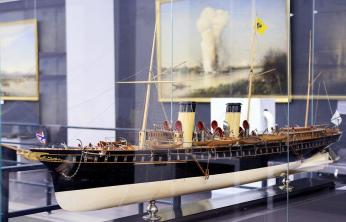 Модель императорской яхты Штандарт